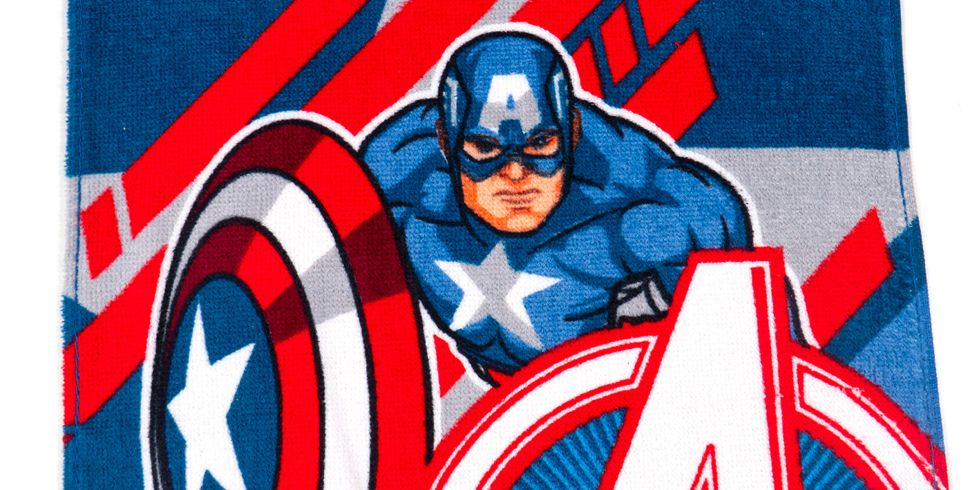 Ręcznik 30x50 Kapitan Ameryka